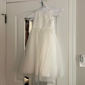 David’s Bridal Girls’ Flower Girl Dress Ivory Size 3